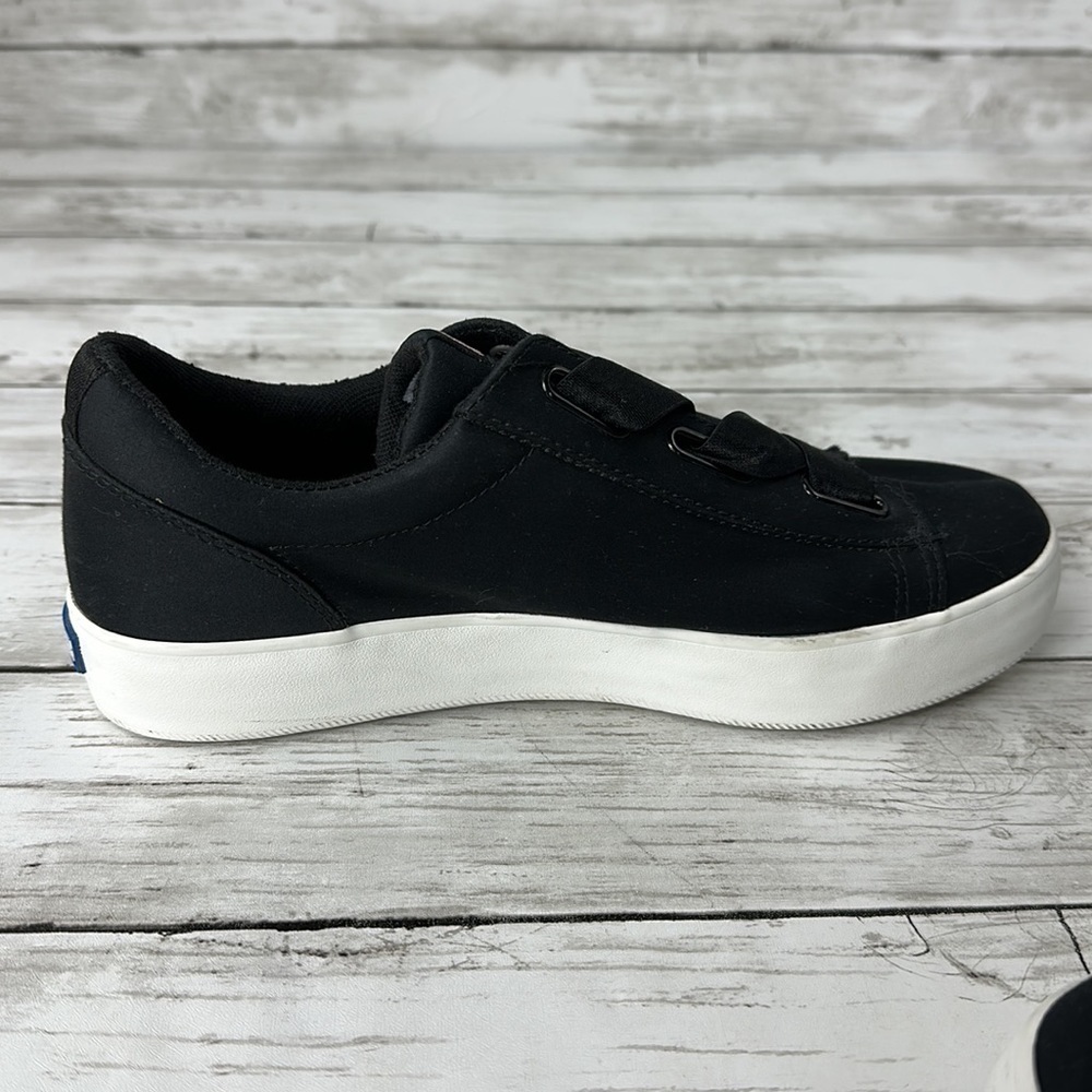 KEDS BLACK FABRIC SLIP ON 7 1/2 - Picture 10 of 11